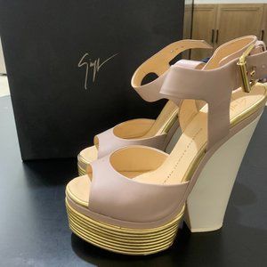 giuseppe zanotti chunky heels